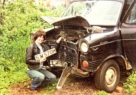 Crashed Band Van